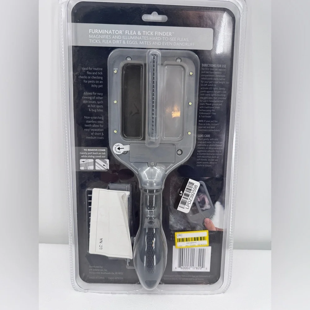 FURminator Flea & Tick Finder three in one detecting tool